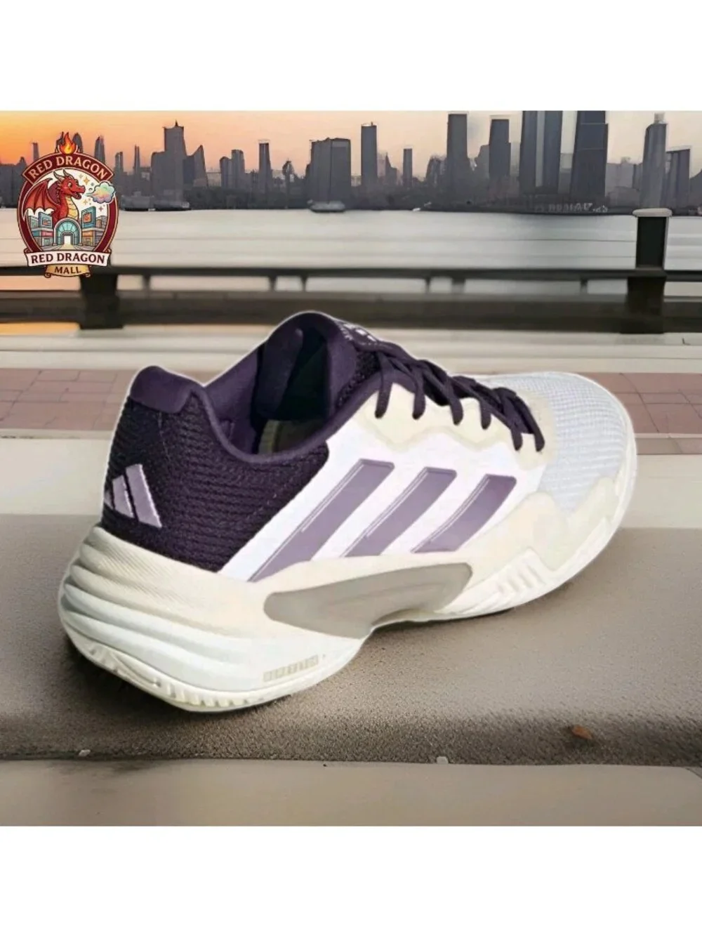 Adidas Barricade 13 All Court Tennis Sneakers JR7814 - Women's Sise 7